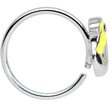 将图片加载到图库查看器，18G 3/8 Hatching Easter Chick Nose Hoop
