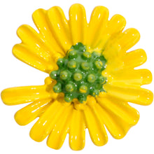 将图片加载到图库查看器，16G 5/16 Yellow Daisy Flower Labret Monroe Tragus
