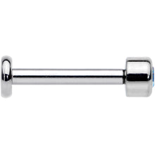 将图片加载到图库查看器，16G 5/16 Aqua Gem Grade 23 Titanium Internally Threaded Labret
