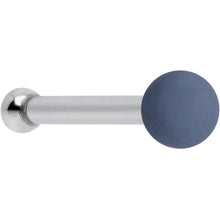 Load image into Gallery viewer, 20G 1/4 Grey Matte 2mm Nose Bone
