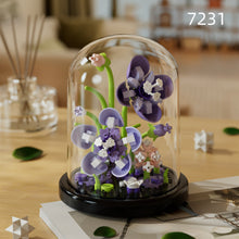 Load image into Gallery viewer, DIY Flower Building Blocks Set - Romantic Proposal Decor, Desktop Ornament &amp; Puzzle Toy, Perfect Birthday Gift Ramadan Mubarak
