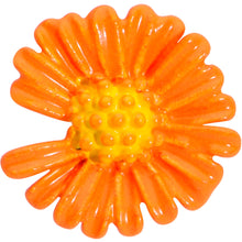 将图片加载到图库查看器，16G 5/16 Orange Daisy Flower Labret Monroe Tragus
