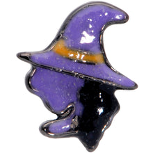 Load image into Gallery viewer, 16G 5/16 Purple Witch Halloween Labret Monroe Tragus
