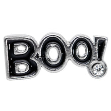 将图片加载到图库查看器，16G 1/4 Clear Gem Black Boo Halloween Cartilage Tragus Earring
