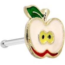 Load image into Gallery viewer, 20G 1/4 Sweet Apple Delicious Fruit Nose Bone
