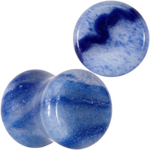 Load image into Gallery viewer, Natural Blue Aventurine Stone Saddle Plug Set
