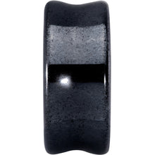 将图片加载到图库查看器，Natural Black Hematite Stone Saddle Plug Set
