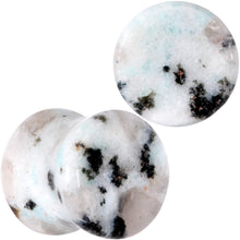 Load image into Gallery viewer, Natural Tianshan Jade Stone Saddle Plug Set
