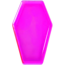 将图片加载到图库查看器，Aurora Purple Cloudy Quartz Stone Coffin Double Flare Plug Set
