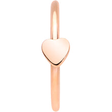 Load image into Gallery viewer, 20G 5/16 Rose Gold Tone Have A Heart Valentines Day Nose Hoop
