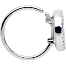 Load image into Gallery viewer, 20G 5/16 Iridescent Crescent Moon Nose Hoop
