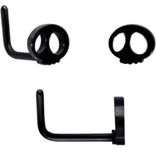 Load image into Gallery viewer, 16G 20G Black Halloween Cartilage Labret Nose Ring Set of 3
