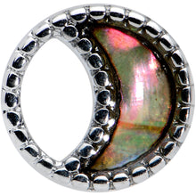 将图片加载到图库查看器，16G 5/16 Iridescent Crescent Moon Labret Monroe Tragus
