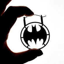 将图片加载到图库查看器，Officially Licensed DC Comics Batman Tunnel Plug Earrings
