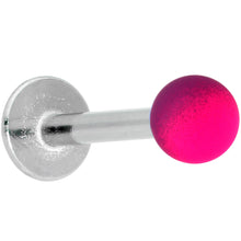 将图片加载到图库查看器，16G 5/16 Pink Purple Ombre Soft Finish Labret Monroe Tragus
