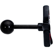 将图片加载到图库查看器，16G 1/4 Black Red Summer Kayak Boat Cartilage Tragus Earring
