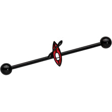Load image into Gallery viewer, 14G Black Red Summer Kayak Boat Industrial Barbell 38mm
