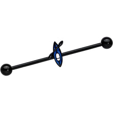 Load image into Gallery viewer, 14G Black Blue Summer Kayak Boat Industrial Barbell 38mm
