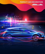 Load image into Gallery viewer, Lights LED Car Strip Lights with Two-Line Waterproof Design RGB LED Strip Light With USB Wireless Remote Music Control Multiple Modes For Auto Car
