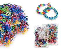 Load image into Gallery viewer, 2504-Piece Set: Colorful Silicone Loom Bandz with Tools
