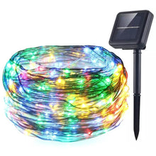 Load image into Gallery viewer, 72 ft 200 LED Waterproof 8 Modes Outdoor String Lights for Garden
