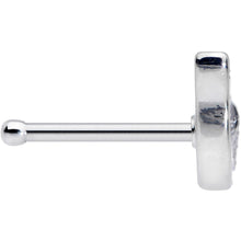 将图片加载到图库查看器，20G 1/4 Sweet Smiling Whale Nose Bone
