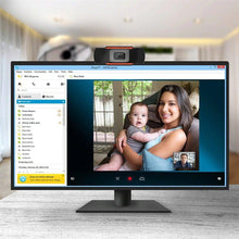 Load image into Gallery viewer, 720p HD Webcam with Mic Rotatable PC Desktop Web Camera Cam Mini Computer WebCamera Cam Video Recording Work Video Calling and Recording For Camera Desktop OR Laptop Gaming Conferencing &amp; Working
