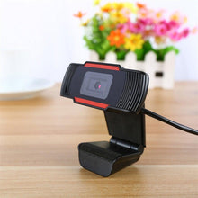 Load image into Gallery viewer, 720p HD Webcam with Mic Rotatable PC Desktop Web Camera Cam Mini Computer WebCamera Cam Video Recording Work Video Calling and Recording For Camera Desktop OR Laptop Gaming Conferencing &amp; Working
