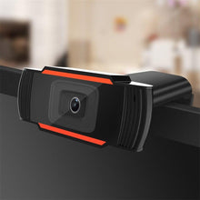 Load image into Gallery viewer, 720p HD Webcam with Mic Rotatable PC Desktop Web Camera Cam Mini Computer WebCamera Cam Video Recording Work Video Calling and Recording For Camera Desktop OR Laptop Gaming Conferencing &amp; Working
