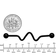 将图片加载到图库查看器，14G Black Pulse Wave Project Bar 38mm
