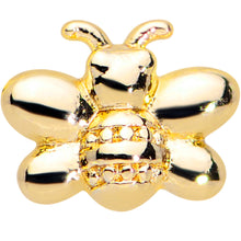 Load image into Gallery viewer, 16G 5/16 Gold Tone Simply Stylish Bee Labret Monroe Tragus
