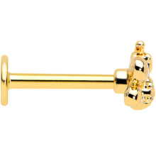 Load image into Gallery viewer, 16G 5/16 Gold Tone Simply Stylish Bee Labret Monroe Tragus
