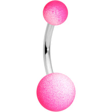将图片加载到图库查看器，Pink White Ombre Soft Finish Belly Ring
