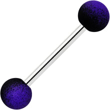 将图片加载到图库查看器，Red Pink Orange Black Ombre Soft Finish Barbell Tongue Ring Set of 4
