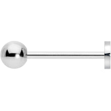 将图片加载到图库查看器，Talking About Peace Symbol Barbell Tongue Ring
