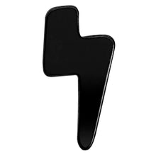 将图片加载到图库查看器，Implant Grade 23 Titanium Black Lightning Threadless Push In Top
