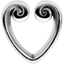 Load image into Gallery viewer, Curled Heart Valentines Day Tunnel Plug Set
