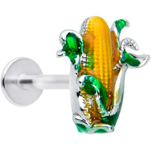 将图片加载到图库查看器，16G 5/16 Summer Corn on the Cob Labret Monroe Tragus
