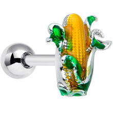 Load image into Gallery viewer, 16G 1/4 Summer Corn on the Cob Cartilage Tragus Earring

