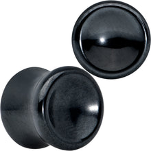 将图片加载到图库查看器，Black Hematite Concave Saddle Plug Set
