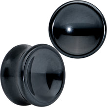 将图片加载到图库查看器，Black Hematite Concave Saddle Plug Set
