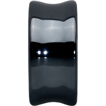 将图片加载到图库查看器，Black Hematite Concave Saddle Plug Set
