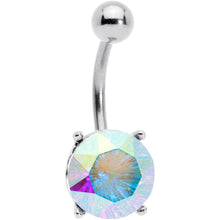 将图片加载到图库查看器，Clear Gem Simply Elegant Style Belly Ring
