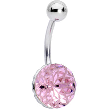 Load image into Gallery viewer, Pink Gem Stylish Elegance Mandala Flower Belly Ring
