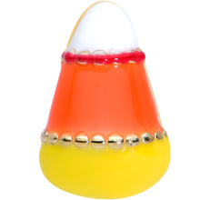 将图片加载到图库查看器，20G 1/4 Candy Corn Halloween Nose Bone
