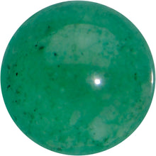 将图片加载到图库查看器，16G 1/4 Elegant Green Jade Internally Threaded Labret Tragus

