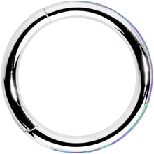 将图片加载到图库查看器，16G 5/16 Purple Synthetic Opal Forward Facing Hinged Segment Ring
