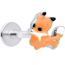 将图片加载到图库查看器，16G 5/16 Cute Fall Fox Labret Monroe Tragus
