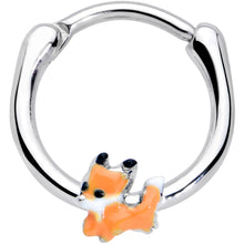 将图片加载到图库查看器，16G 3/8 Cute Fall Fox Cartilage Clicker
