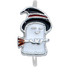 Load image into Gallery viewer, 20G 7mm Witch Hat Ghost Halloween Nose Hoop

